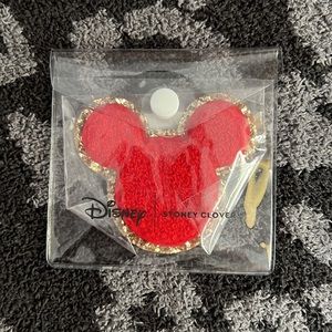 Stoney Clover Lane Disney Mickey Mouse Glitter Patch - RED